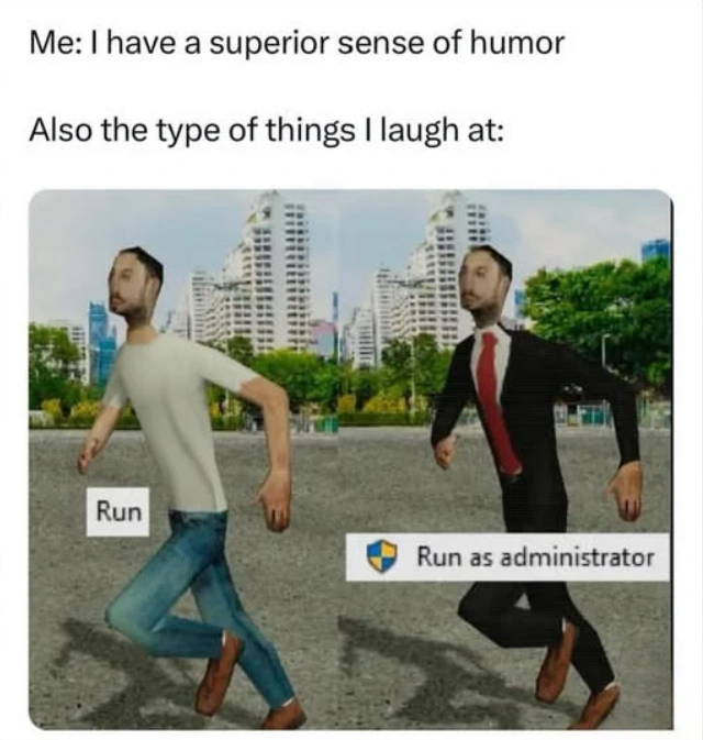 i admit i laughed too 😭