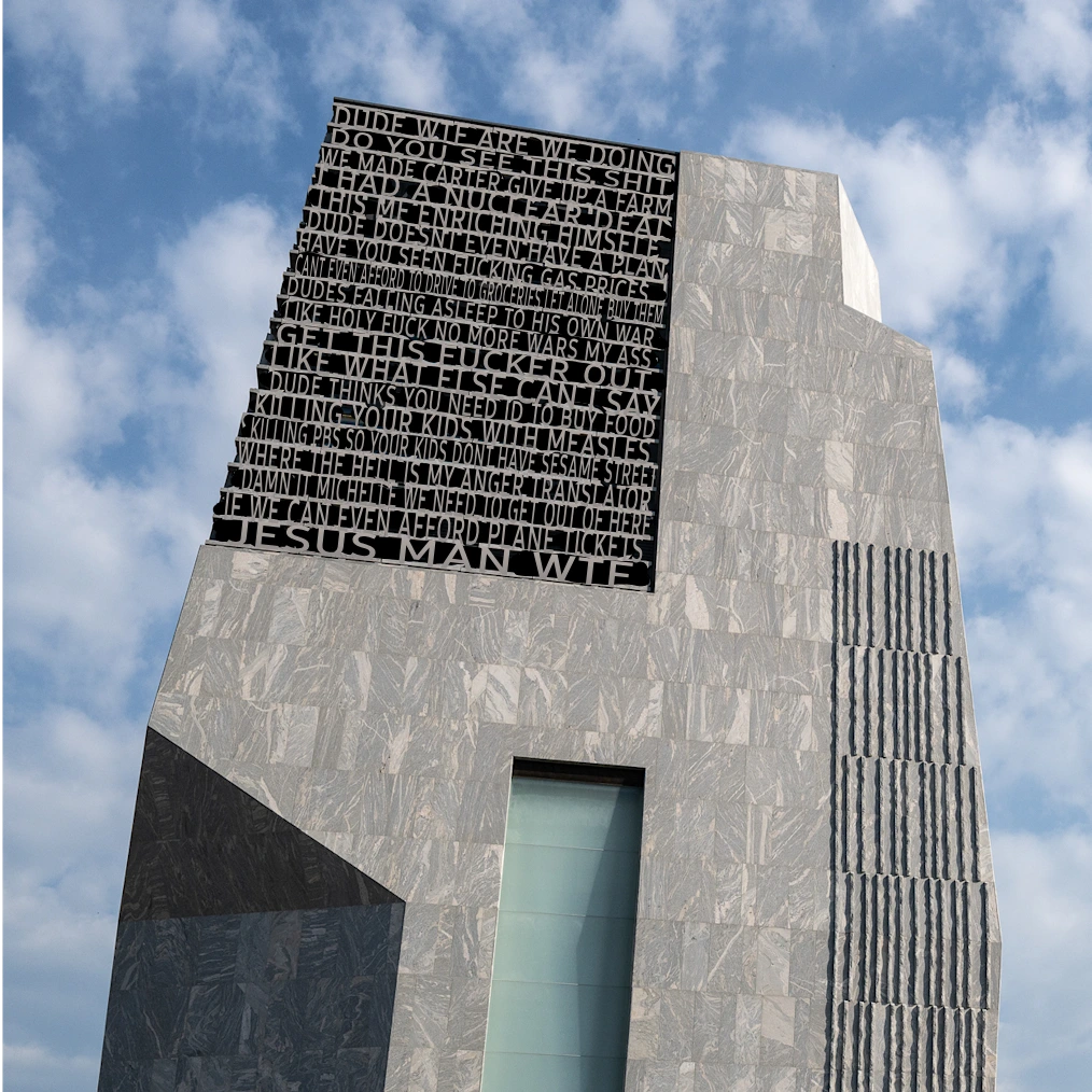 New Obama Center is lit